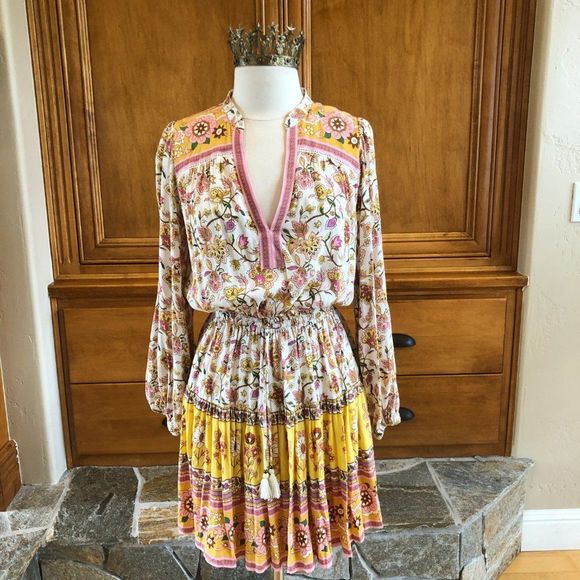 Spell Dresses & Skirts - Spell & The Gypsy Collective Portobello Play Dress Honey Dew Size Medium NWOT